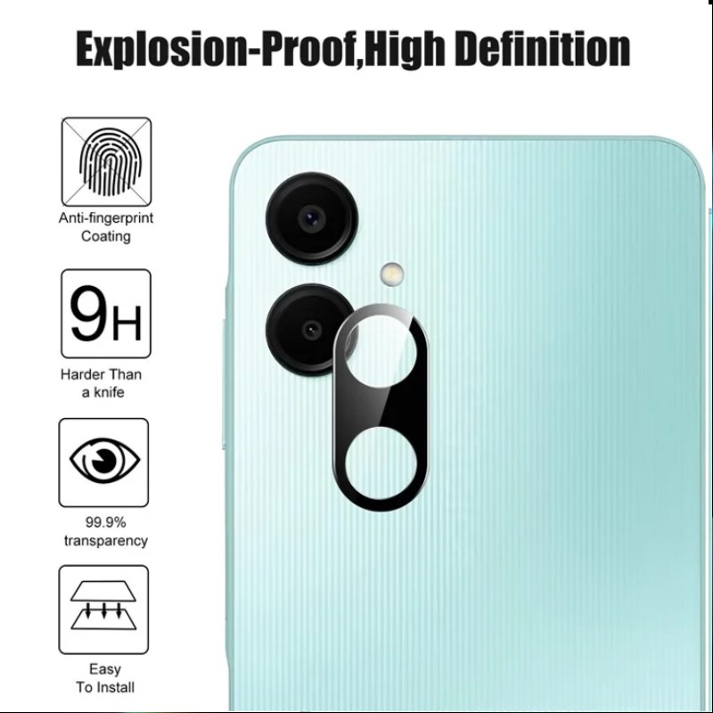 Picture of 2in1 Protector Combo Pack for Samsung Galaxy A06 (5d Full Screen Protector Glass + 3D Camera Lens Protector)