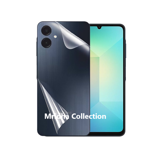 Picture of 3in1 Protector Combo Pack for Samsung Galaxy A06 (Front Hydrogel Screen Protector Poly + Back Hydrogel Poly Protector + Camera Lens Protector)