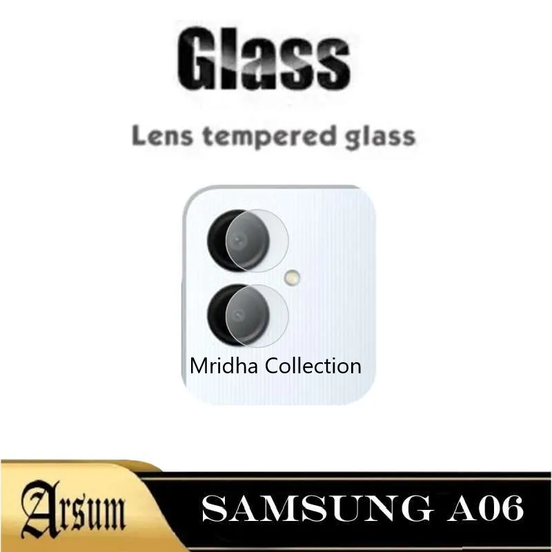 Picture of 3in1 Protector Combo Pack for Samsung Galaxy A06 (5d Full Screen Protector Glass + Back Hydrogel Protector Poly + Camera Lens Protector)