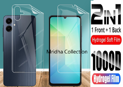 Picture of 2in1 Protector Combo Pack for Samsung Galaxy A06 (Front Hydrogel Protector Poly + Back Hydrogel Protector Poly)