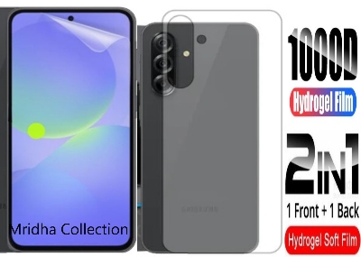 Picture of 2in1 Protector Combo Pack for Samsung Galaxy A56 (Front Hydrogel Protector Poly + Back Hydrogel Protector Poly)