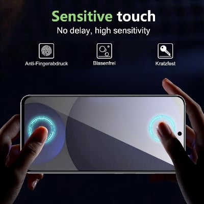 Picture of Samsung Galaxy A56 (5D 9D 11D 13D 21D) Screen Protector Tempered Glass Film 9H Hardness Full Coverage No Bubbles and Fingerprint Scratch-Resistant