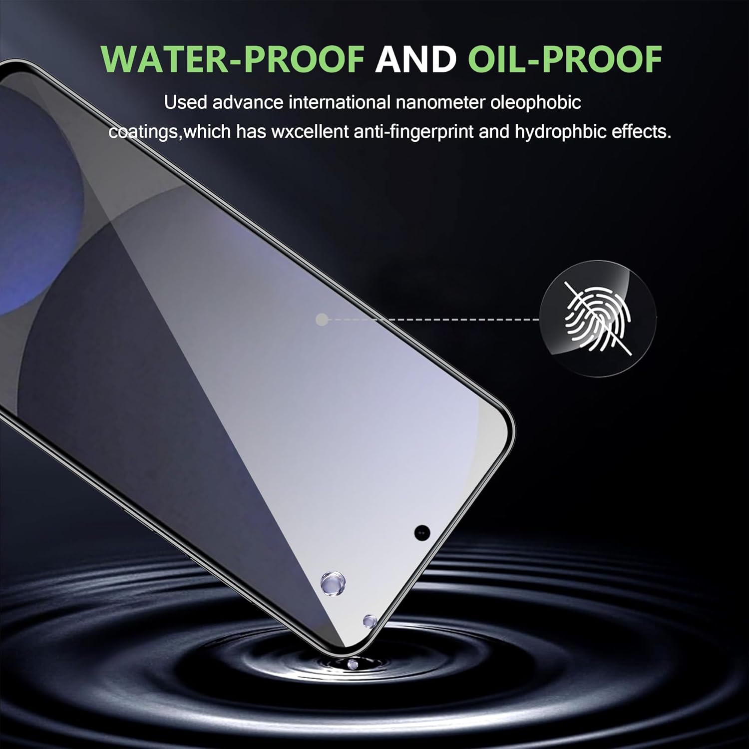 Picture of 2in1 Protector Combo Pack for Samsung Galaxy A36 (Premium Full Screen Protector Glass + 3D Camera Lens Protector)