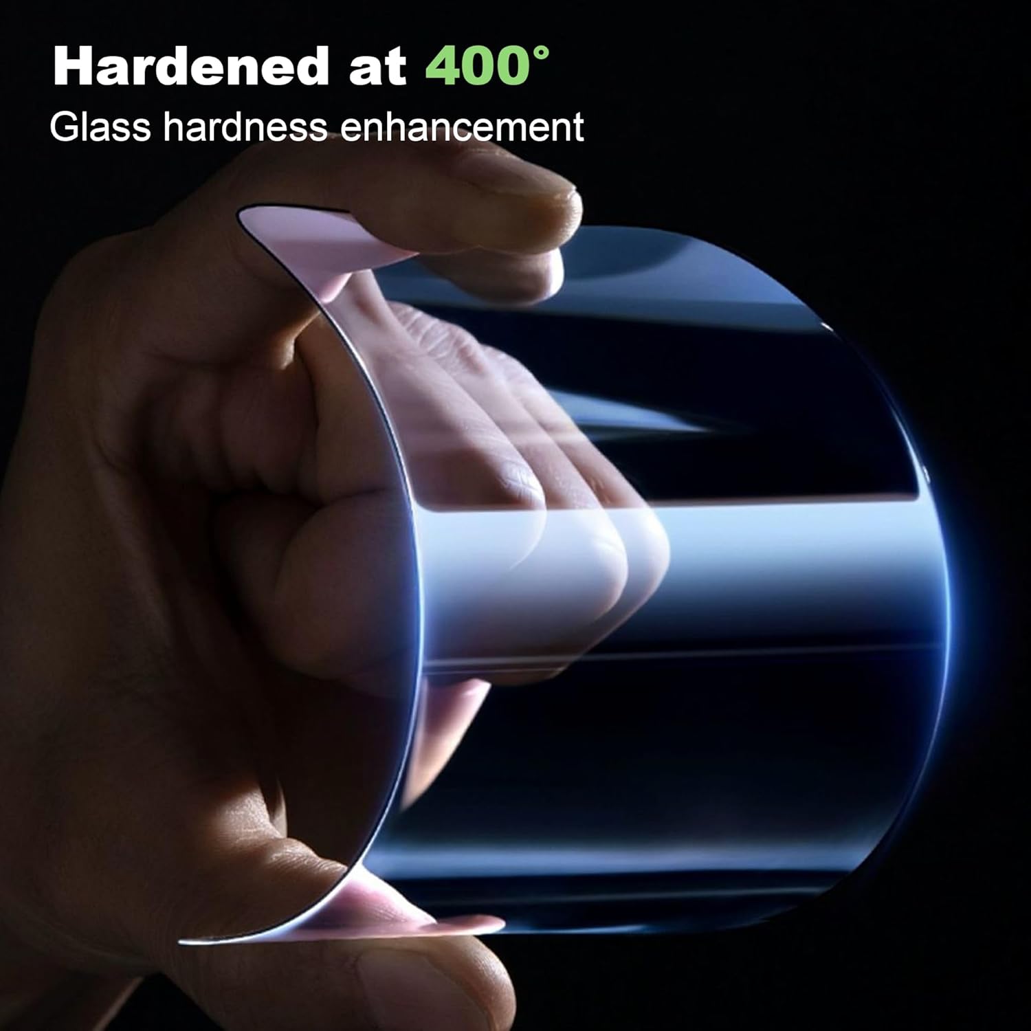 Picture of Samsung Galaxy A36 Premium Full Coverage Glass Protector Tempered Glass Screen Protector 9H Hardness