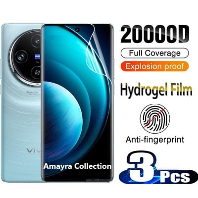 Picture of Tecno Camon 30S Pro TPU Protective Film Hydrogel Front Poly Protector Screen Protector Anti-Shatter / High Definition (Front Poly)