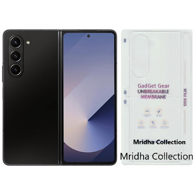 Picture of 5in1 Samsung Galaxy Z Fold 4 5G / Samsung Galaxy Z Fold4 5G Full Coverage Screen Protector Hydrogel Film (Outside Screen Film + Inside Screen Film + Back Side Film + Side Film + Camera Lens Protector)