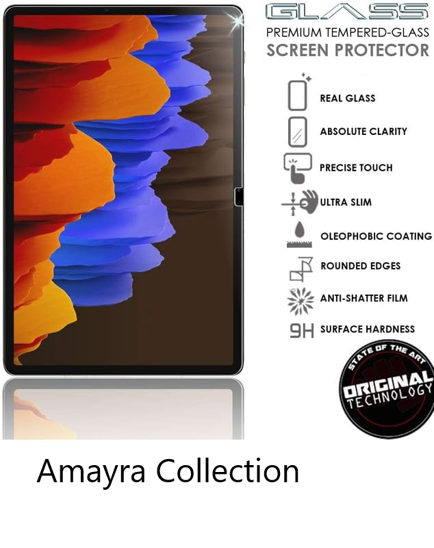 Picture of Samsung Galaxy Tab S10 Ultra 14.6 inches SM-X920, SM-X926B, SM-X926N, SM-X920N  Clear Transparent Tempered Glass Film Screen Protector