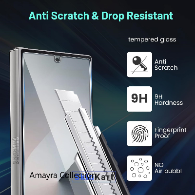 Picture of Samsung Galaxy Z Fold 6 5G / Samsung Galaxy Z Fold6 5G TPU Protective Film Hydrogel Front Poly Protector Screen Protector Anti-Shatter / High Definition (Front Poly)