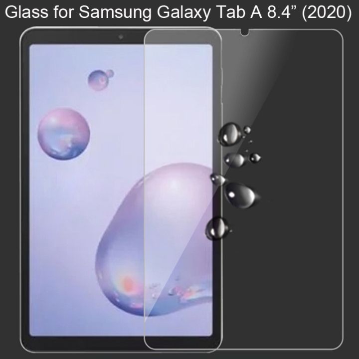 Picture of Samsung Galaxy Tab A 8.4 (2020) 8.4 inches SM-T307U Clear Transparent Tempered Glass Film Screen Protector