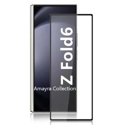 Picture of Samsung Galaxy Z Fold 6 5G / Samsung Galaxy Z Fold6 5G Tempered Glass Front Screen Protector Premium Screen Guard Protector,9H Hardness