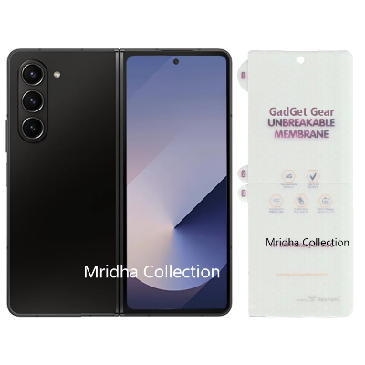 Picture of 4in1 Samsung Galaxy Z Fold 4 5G / Samsung Galaxy Z Fold4 5G Full Coverage Screen Protector Hydrogel Film (Outside Screen + Inside Screen + Back + Side Protector)