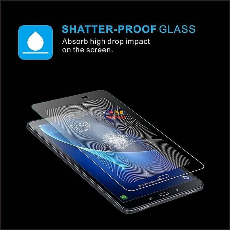 Picture of Samsung Galaxy Tab 3 Lite 7.0 (2014) Clear Transparent Tempered Glass Film Screen Protector (T110)