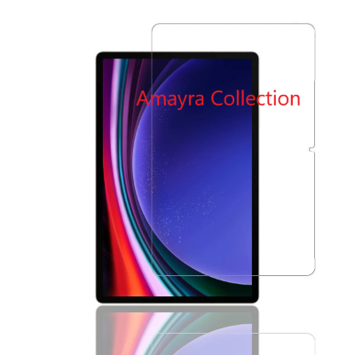 Picture of Samsung Galaxy Tab S9 FE 10.9 inches SM-X510, SM-X516B Clear Transparent Tempered Glass Film Screen Protector
