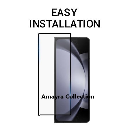 Picture of Samsung Galaxy Z Fold 3 5G / Samsung Galaxy Z Fold3 5G Tempered Glass Front Screen Protector Premium Screen Guard Protector,9H Hardness