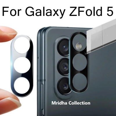 Picture of 5in1 Samsung Galaxy Z Fold 5 5G / Samsung Galaxy Z Fold5 5G Full Coverage Screen Protector Hydrogel Film (Outside Screen + Inside Screen + Back + Side + 3D Camera Lens Protector)