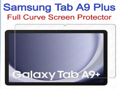Picture of Samsung Galaxy Tab A9+ / Samsung Galaxy Tab A9 Plus 11.0 inches SM-X210, SM-X215, SM-X216B Clear Transparent Tempered Glass Film Screen Protector