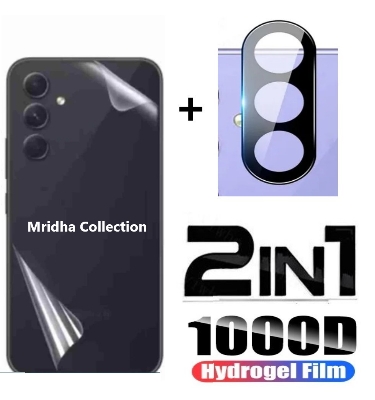 Picture of 2in1 Back Protector Combo Pack for Samsung Galaxy A25 (Back Hydrogel Poly Protector+9h Camera Lens Protector)