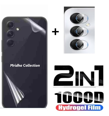 Picture of 2in1 Back Protector Combo Pack for Samsung Galaxy A25 (Back Hydrogel Poly Protector+Camera Lens Protector)