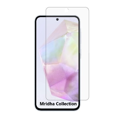 Picture of Samsung Galaxy A35 Screen Protector 3D Tempered Clear Screen protector Premium Product Gorilla Glass Transparent Clear Ultra Thin - Durable & Scratch Resistant - Easy to Install
