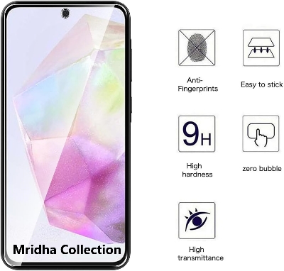 Picture of Samsung Galaxy A35 Screen Protector 3D Tempered Clear Screen protector Premium Product Gorilla Glass Transparent Clear Ultra Thin - Durable & Scratch Resistant - Easy to Install