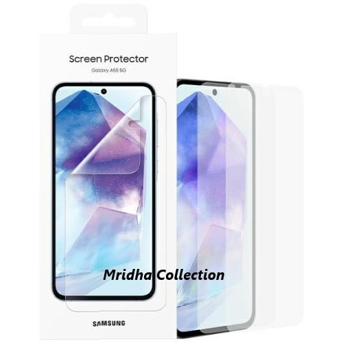Picture of 2in1 Protector Combo Pack for Samsung Galaxy A35 (Front Hydrogel Screen Protector Poly+Camera Lens Protector)