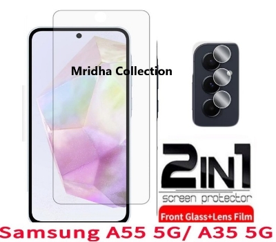 Picture of 2in1 Protector Combo Pack for Samsung Galaxy A35 (Clear Screen Protector Glass+Camera Lens Protector)