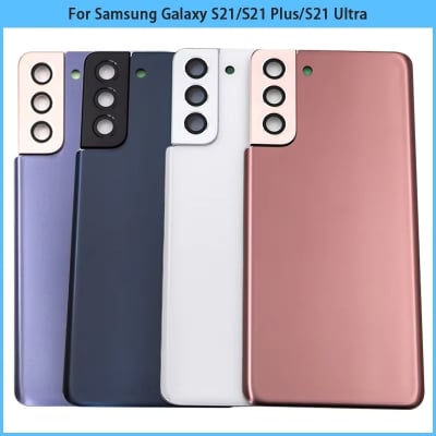 Picture of For Samsung Galaxy S21 5G Phone Battery Back Cover Backshell Replacement Glass Part Back Door