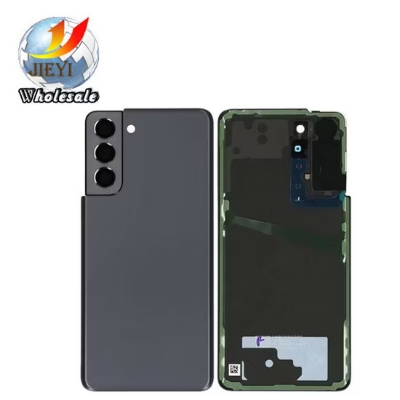 Picture of For Samsung Galaxy S21 5G Phone Battery Back Cover Backshell Replacement Glass Part Back Door