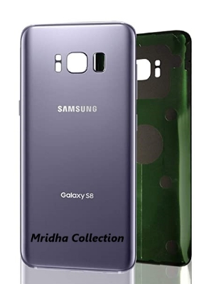 Picture of For Samsung Galaxy S8 Phone Battery Back Cover Backshell Replacement Glass Part