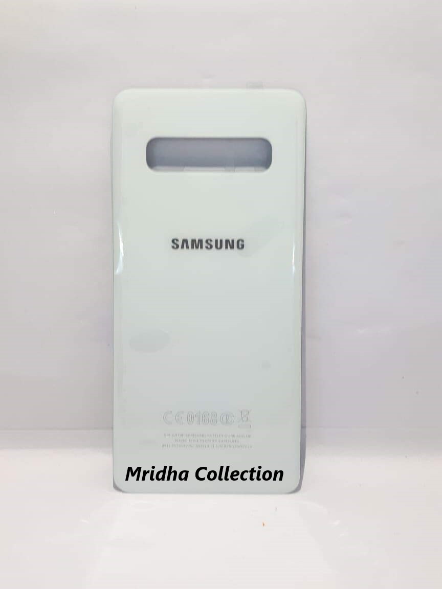 Picture of For Samsung Galaxy S10 4G Phone Battery Back Cover Backshell Replacement Glass Part