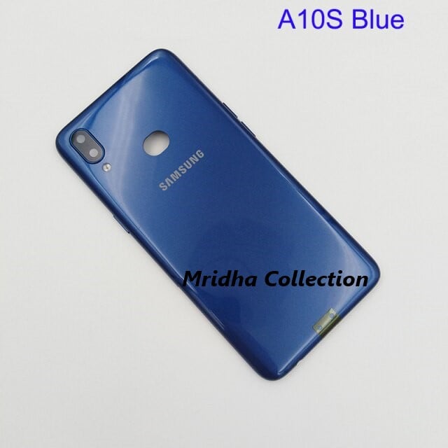 Picture of Samsung Galaxy A10s Back Door Rear Housing Case Body Casing Replacement For with Side Buttons