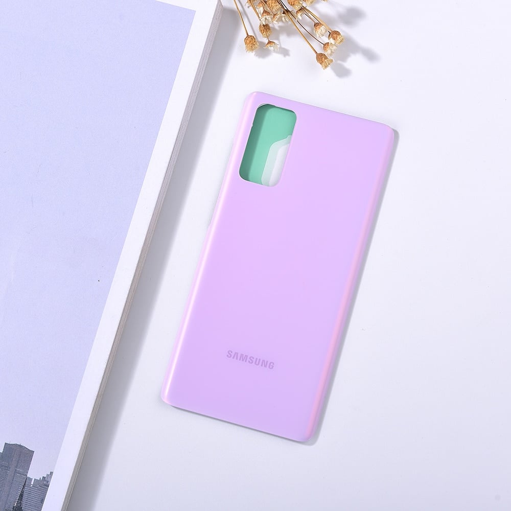 Picture of For Samsung Galaxy S20 FE 4G Phone Battery Back Cover Backshell Replacement Glass Part