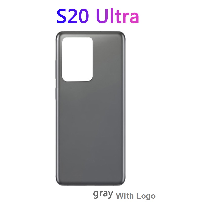 Picture of For Samsung Galaxy S20 Ultra 5G Phone Battery Back Cover Backshell Replacement Glass Part