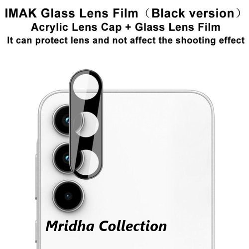 Picture of Samsung Galaxy A55 Back 9H Full Camera Lens Protector Rear 9H 3D Camera Lens Protector,Upgraded HD,Clear Scratch Resistant [With Photo Friendly Flash Cut]