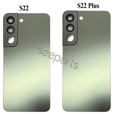Picture of For Samsung Galaxy S22 5G Phone Battery Back Cover Backshell Replacement Glass Part Back Door