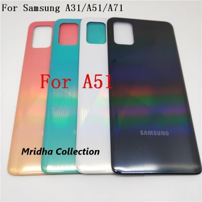 Picture of Samsung Galaxy A51 Back Battery Cover Housing Rear Door Case Replacement Back Shell