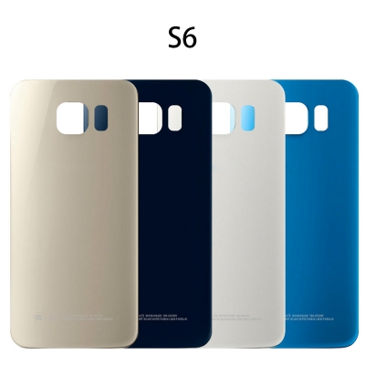 Picture of For Samsung Galaxy S6 edge Phone Battery Back Cover Backshell Replacement Glass Part