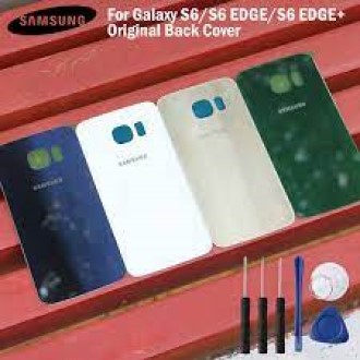 Picture of For Samsung Galaxy S6 edge Phone Battery Back Cover Backshell Replacement Glass Part