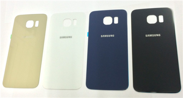 Picture of For Samsung Galaxy S6 edge Phone Battery Back Cover Backshell Replacement Glass Part