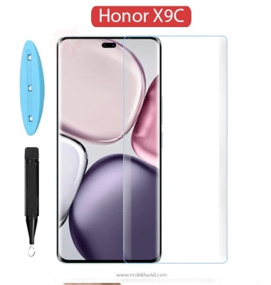 Picture of 3in1 Protector Combo Pack for Honor X9C 5G (A+ GRADE) UV Glass Screen Protector + Back Protector Film + Camera Glass Protector)