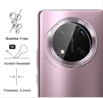 Picture of Honor X9C 5G Back Camera Lens Screen Protector Rear Camera Lens Screen Protector,Upgraded HD,Clear Scratch Resistant(Nano Poly)