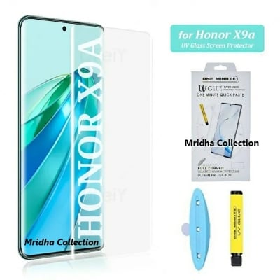 Picture of 2in1 Protector Combo Pack for Honor X9A 5G (A+ GRADE) UV Glass Screen Protector + 3D Camera Protector Lens