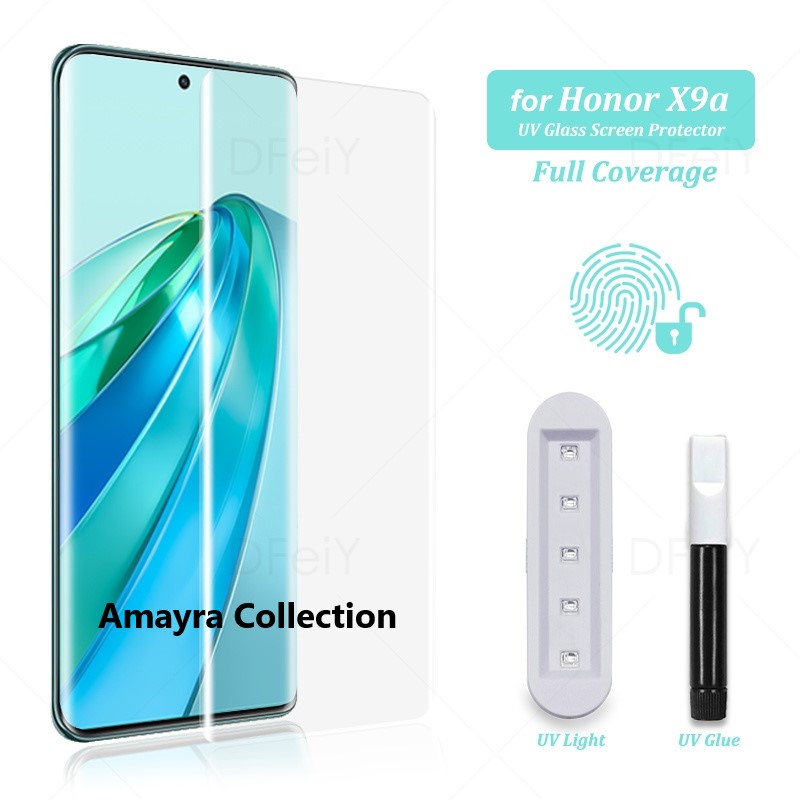 Picture of 2in1 Protector Combo Pack for Honor X9A 5G (A+ GRADE) UV Glass Screen Protector + Camera Protector Lens