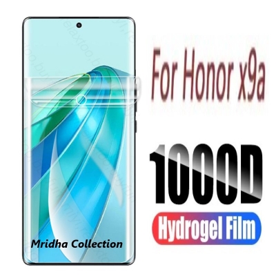 Picture of 2in1 Protector Combo Pack for Honor X9A 5G (Front Hydrogel Screen Protector Poly + 3D Camera Lens Protector Glass)