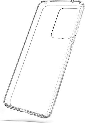 Picture of Samsung Galaxy S20 Ultra Silicone Clear Case Soft Flexible TPU Rubber Bumper Shockproof Corners Transparent Clear Back Cover