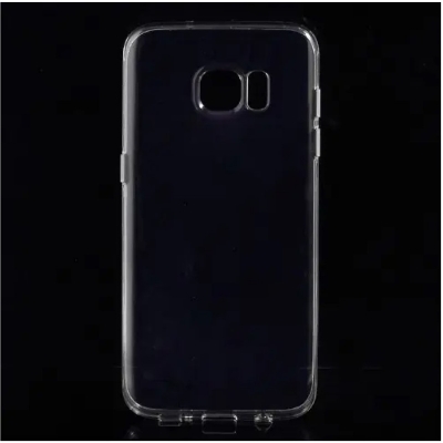 Picture of Samsung Galaxy S7 Edge Silicone Clear Case Soft Flexible TPU Rubber Bumper Shockproof Corners Transparent Clear Back Cover