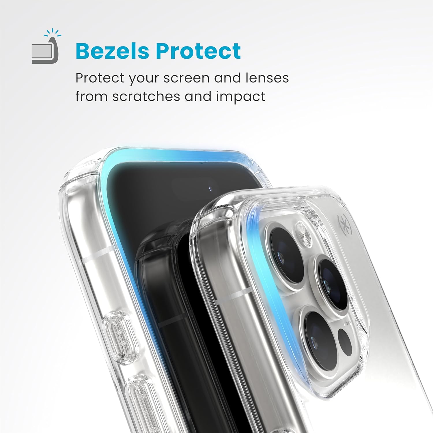Picture of Apple iPhone 16 Pro Max Silicone Clear Case Soft Flexible TPU Rubber Bumper Shockproof Corners Transparent Clear Back Cover