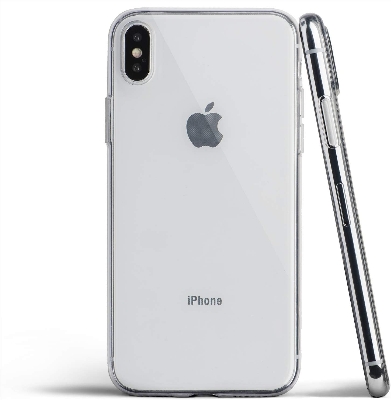 Picture of Apple iPhone Xs Max Silicone Clear Case Soft Flexible TPU Rubber Bumper Shockproof Corners Transparent Clear Back Cover