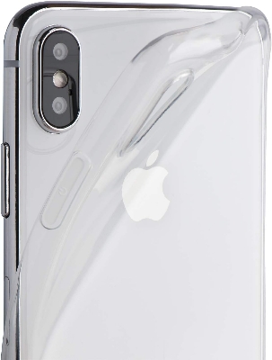 Picture of Apple iPhone Xs Max Silicone Clear Case Soft Flexible TPU Rubber Bumper Shockproof Corners Transparent Clear Back Cover