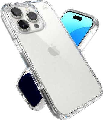 Picture of Apple iPhone 16 Pro Silicone Clear Case Soft Flexible TPU Rubber Bumper Shockproof Corners Transparent Clear Back Cover